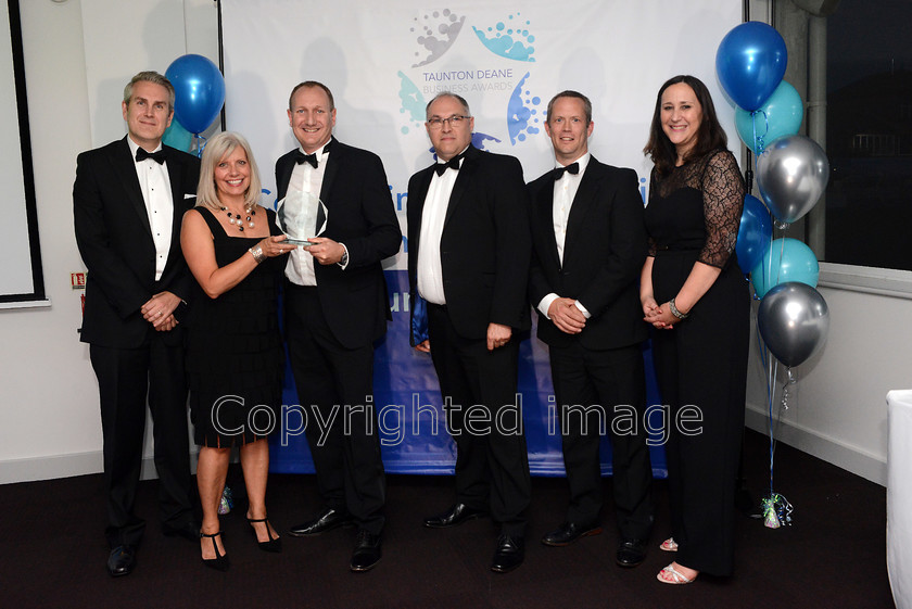 TDBA1920190627 120 
 The Taunton Deane Business Awards 2019. Business of the year Winners Taunton and Bridgwater College.