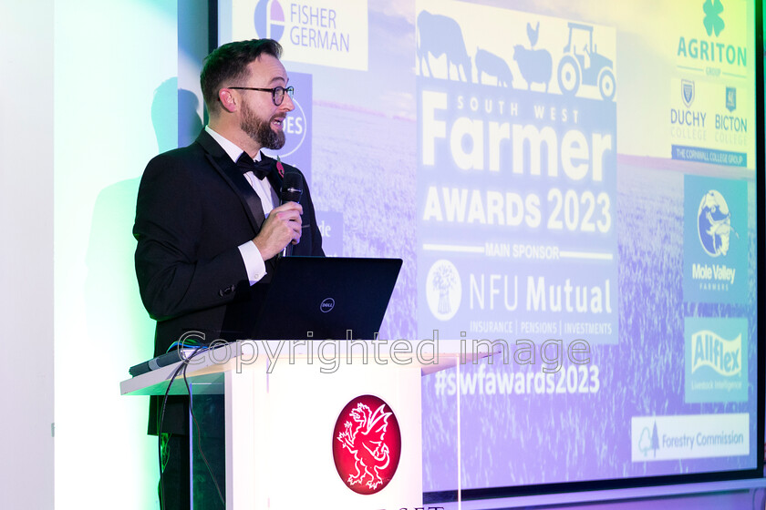 AWA 058 
 South West Farmer awards night 2023 at the Somerset County Cricket Club, Taunton