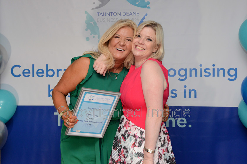 TDBA1920190627 072 
 The Taunton Deane Business Awards 2019. Groth Business awrd finalist , Granny Gothards