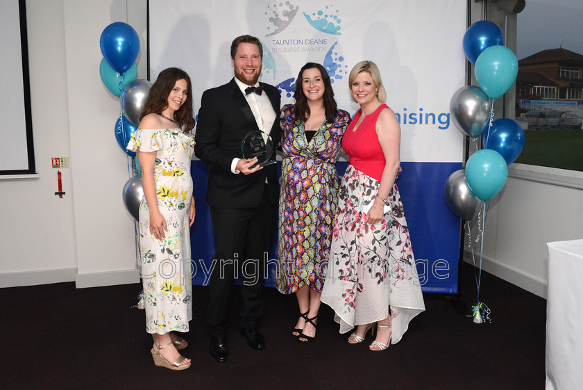 TDBA1920190627 070 
 The Taunton Deane Business Awards 2019. Groth Business award Winners, Introtweet