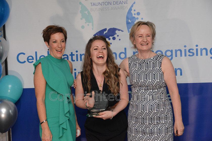 TDBA1920190627 089 
 The Taunton Deane Business Awards 2019. Family Business Winners Sparks and Daughters