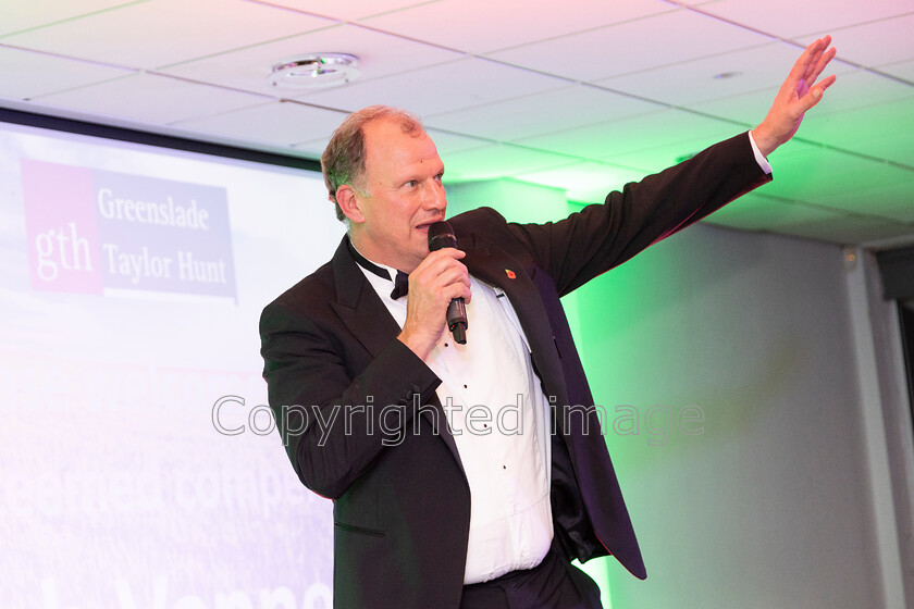 AWA 060 
 South West Farmer awards night 2023 at the Somerset County Cricket Club, Taunton. Pictured Compere Rob Venner