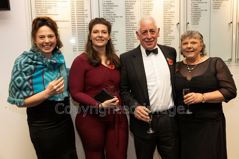 AWA 032 
 South West Farmer awards night 2023 at the Somerset County Cricket Club, Taunton Pictured The Padfield Family