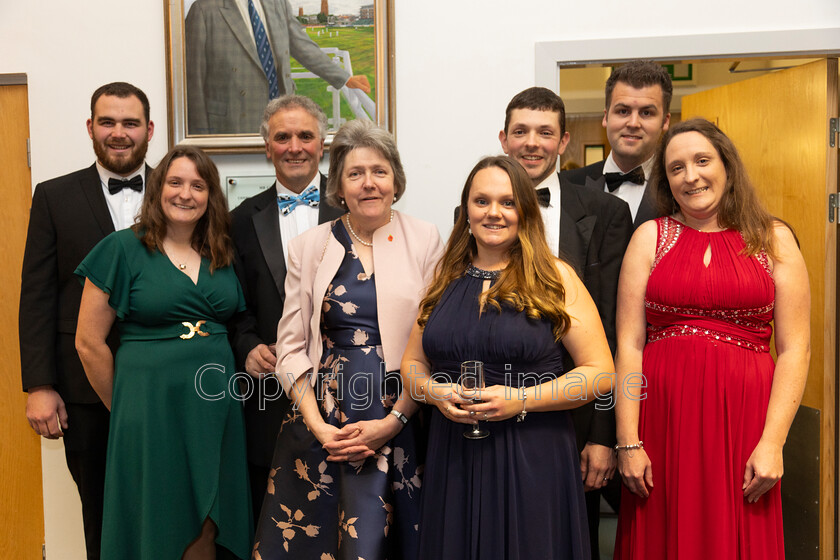 AWA 025 
 South West Farmer awards night 2023 at the Somerset County Cricket Club, Taunton. Pictured the Radford Family